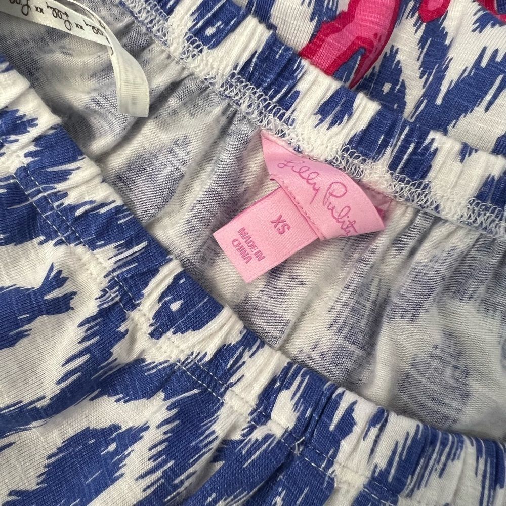 Lilly Pulitzer Marlisa Maxi XS Deep Dive Little Fish Engineered - Picture 2 of 4